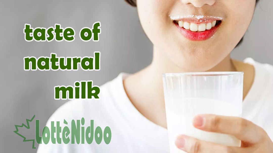 Lottenidoo milk cultivates healthy lifestyle wellbeing